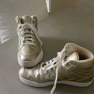 Adidas gold high top